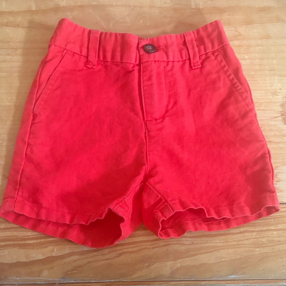 Red Janie and Jack Shorts